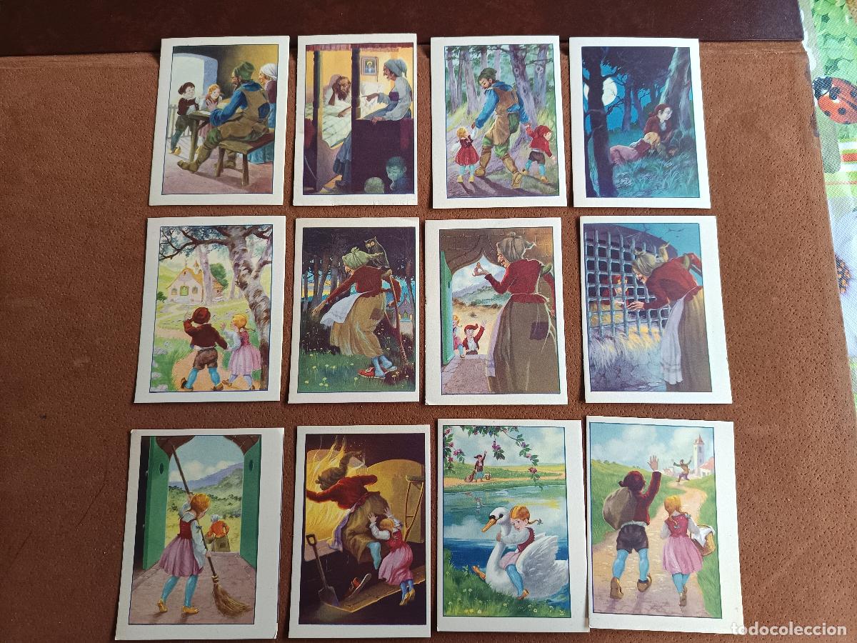 Coleccionismo Cromos antiguos: COLECCI&Oacute;N COMPLETA. PEPITO Y MARUJITA. 12 CROMOS. JUAN BARGU&Ntilde;O Y CIA. BARCELONA.