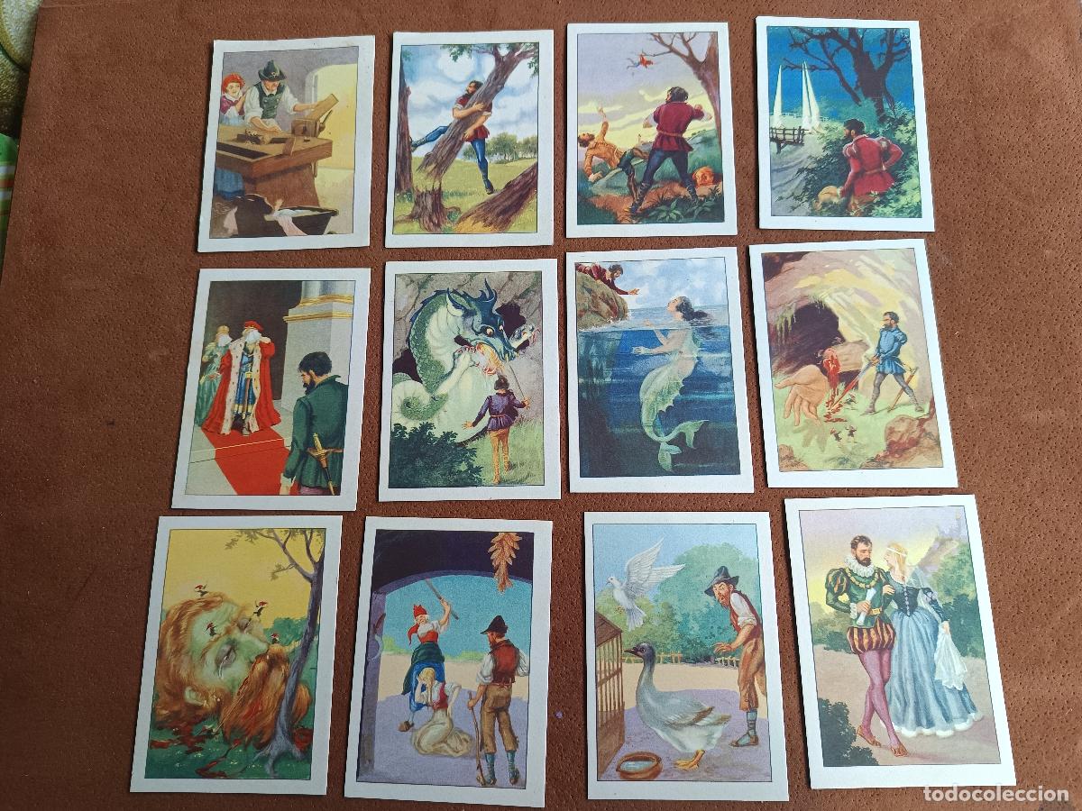 Coleccionismo Cromos antiguos: COLECCI&Oacute;N COMPLETA. JUAN FUERTE. 12 CROMOS. TIPO JUAN BARGU&Ntilde;O Y CIA. BARCELONA.