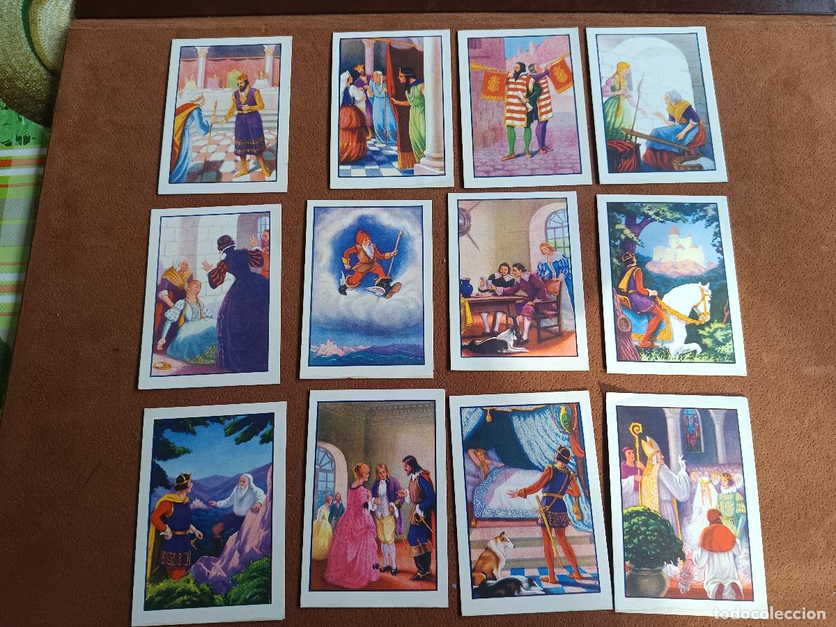 Coleccionismo Cromos antiguos: COLECCI&Oacute;N COMPLETA. LA BELLA DURMIENTE. 12 CROMOS. TIPO JUAN BARGU&Ntilde;O Y CIA. BARCELONA.