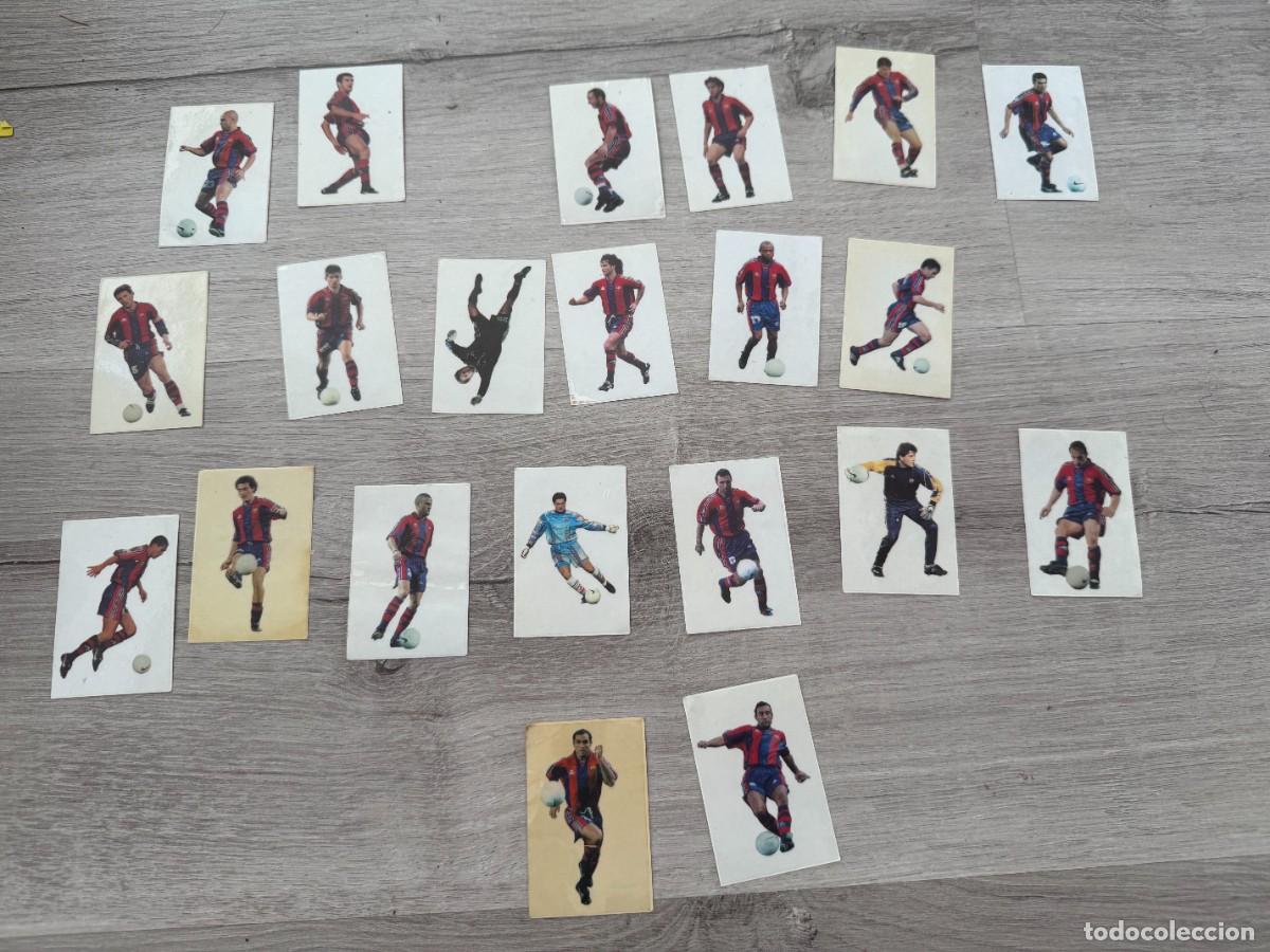 Coleccionismo Cromos antiguos: Colecci&oacute;n casi completa 21/24 Panrico Barcelona 96 97