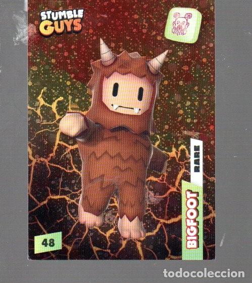 Coleccionismo Cromos antiguos: CROMOS DE STUMBLE GUYS DE PANINI DEL A&Ntilde;O 2023 N&ordm; 48 BIGFOOT