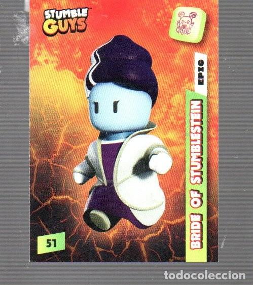 Coleccionismo Cromos antiguos: CROMOS DE STUMBLE GUYS DE PANINI DEL A&Ntilde;O 2023 N&ordm; 51 BRIDE OF STUMBLESTEIM