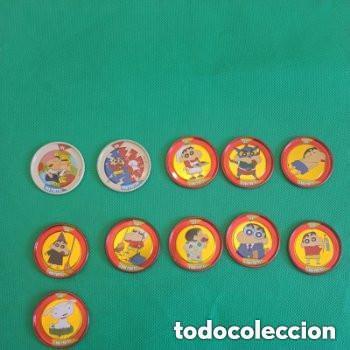 Coleccionismo Cromos antiguos: Lote 2 Metal Rappers Shinchan Bollycao Serie 3 1991 n&uacute;meros entre 121 y 140