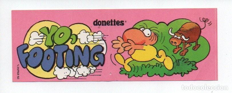 Coleccionismo Cromos antiguos: CROMO DONETTES, YO, FOOTING. SIN PEGAR.