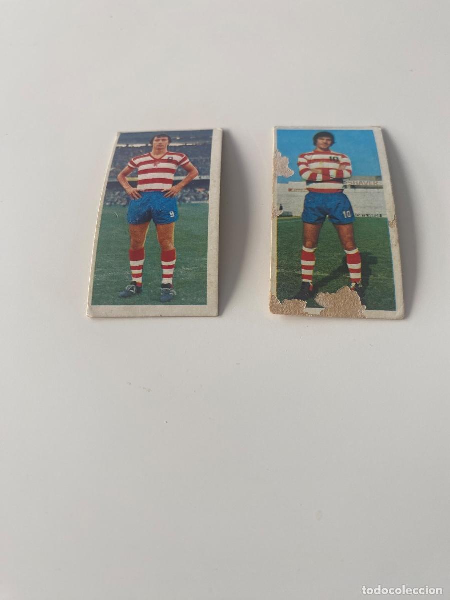 Coleccionismo Cromos antiguos: Este 75-76 lote 2 cromos Granada