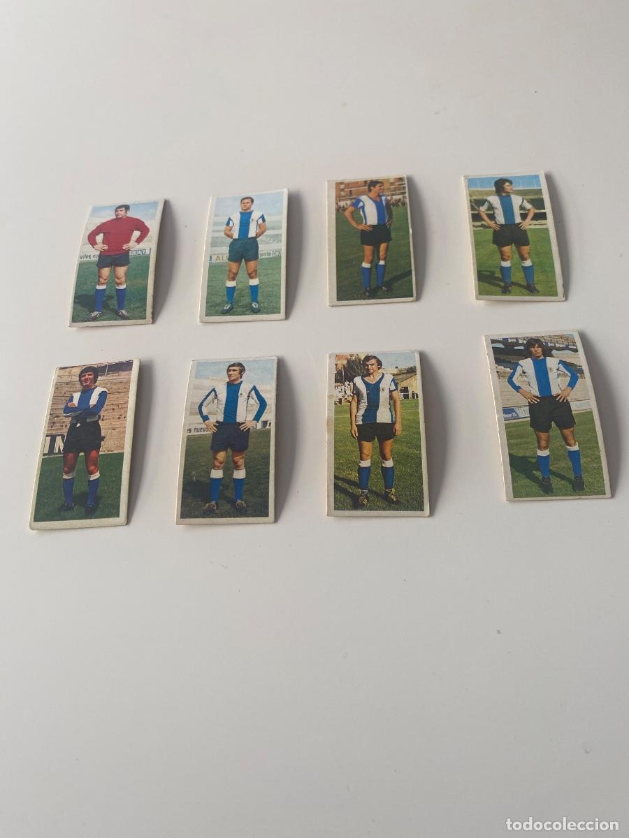 Sammeln alte Sammelbilder: Este 75-76 lote 8 cromos H&eacute;rcules nunca pegados