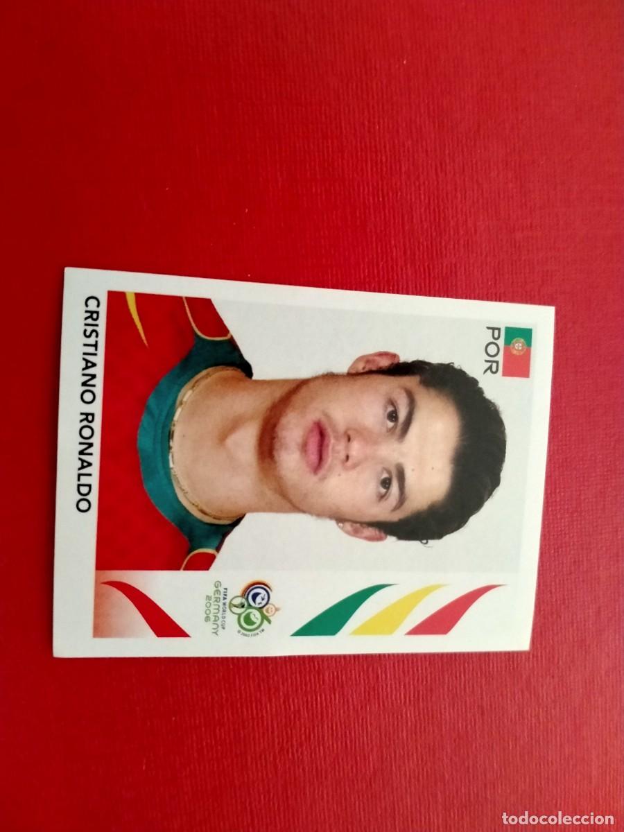 Collectionnisme Cartes &agrave; collectionner anciennes: cromo de cristiano ronaldo germania 2006 de sobre