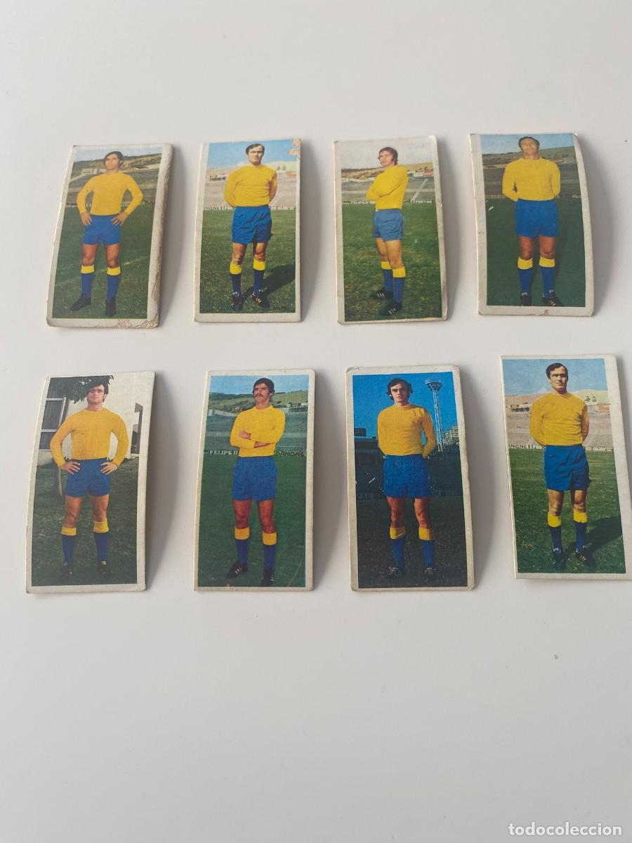 Coleccionismo Cromos antiguos: Este 75-76 lote 8 cromos nunca pegados