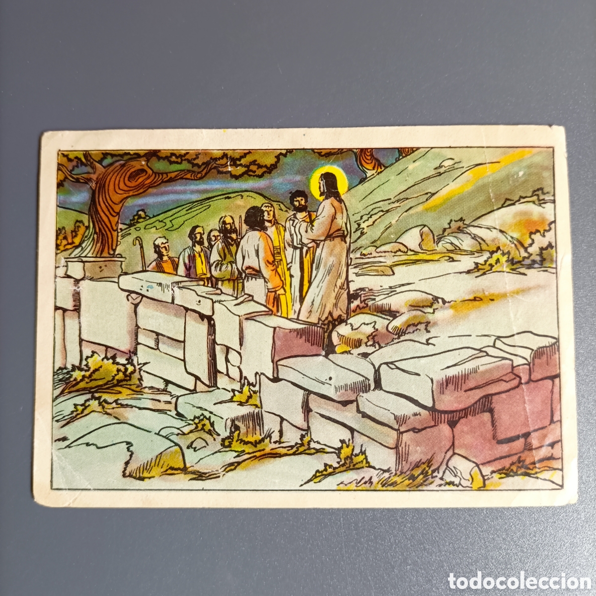 Coleccionismo Cromos antiguos: ANTIGUO CROMO. VIDA DE JESUCRISTO. №210