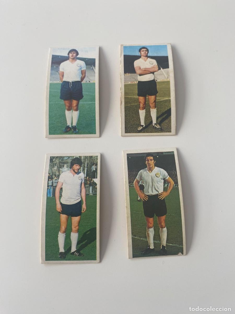 Coleccionismo Cromos antiguos: Este 75-76 lote 4 cromos Salamanca nunca pegados