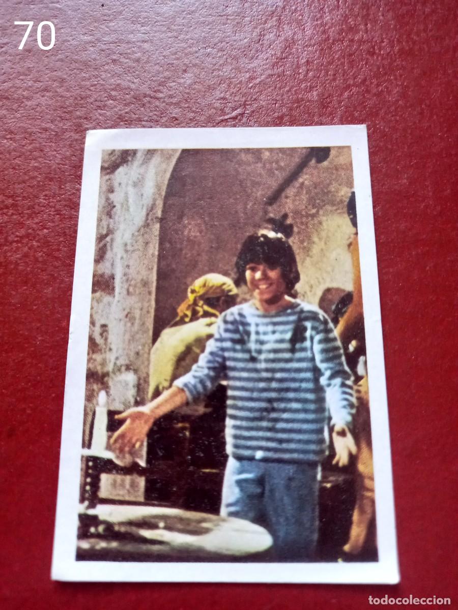 Coleccionismo Cromos antiguos: Cromo n.70 pipi calzaslargas 1974 fher (sin pegar)