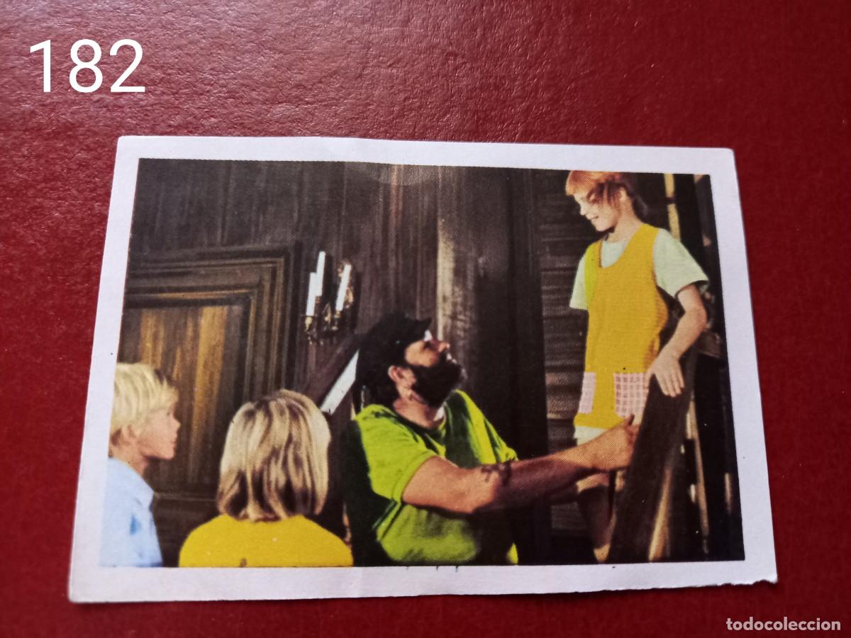 Coleccionismo Cromos antiguos: Cromo n.182 pipi calzaslargas 1974 fher (sin pegar)