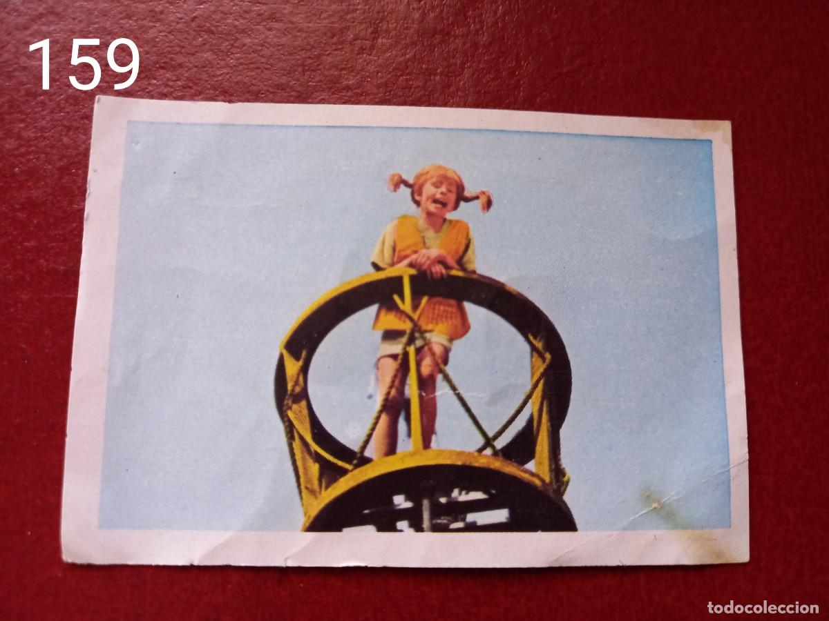 Coleccionismo Cromos antiguos: Cromo n.159 pipi calzaslargas 1974 fher (sin pegar)