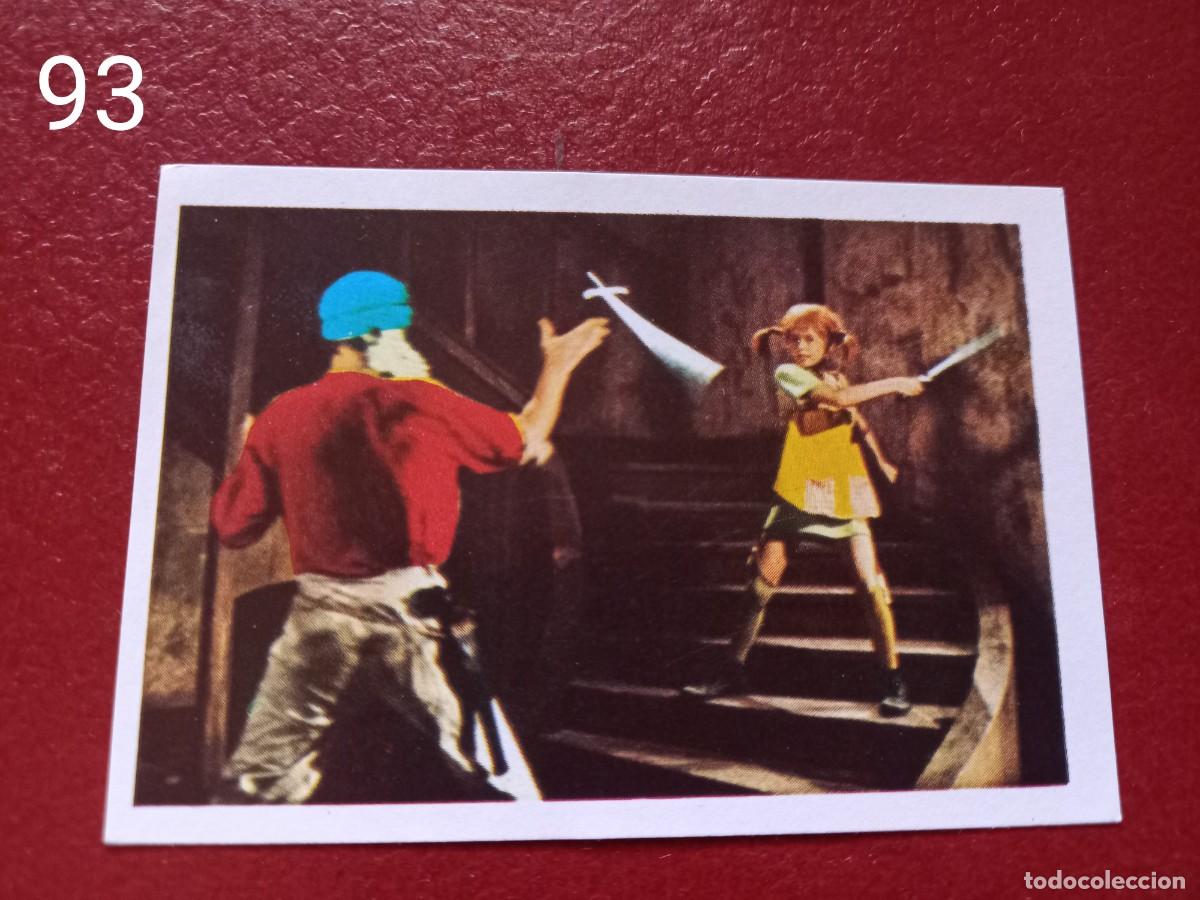Coleccionismo Cromos antiguos: Cromo n.93 pipi calzaslargas 1974 fher (sin pegar)