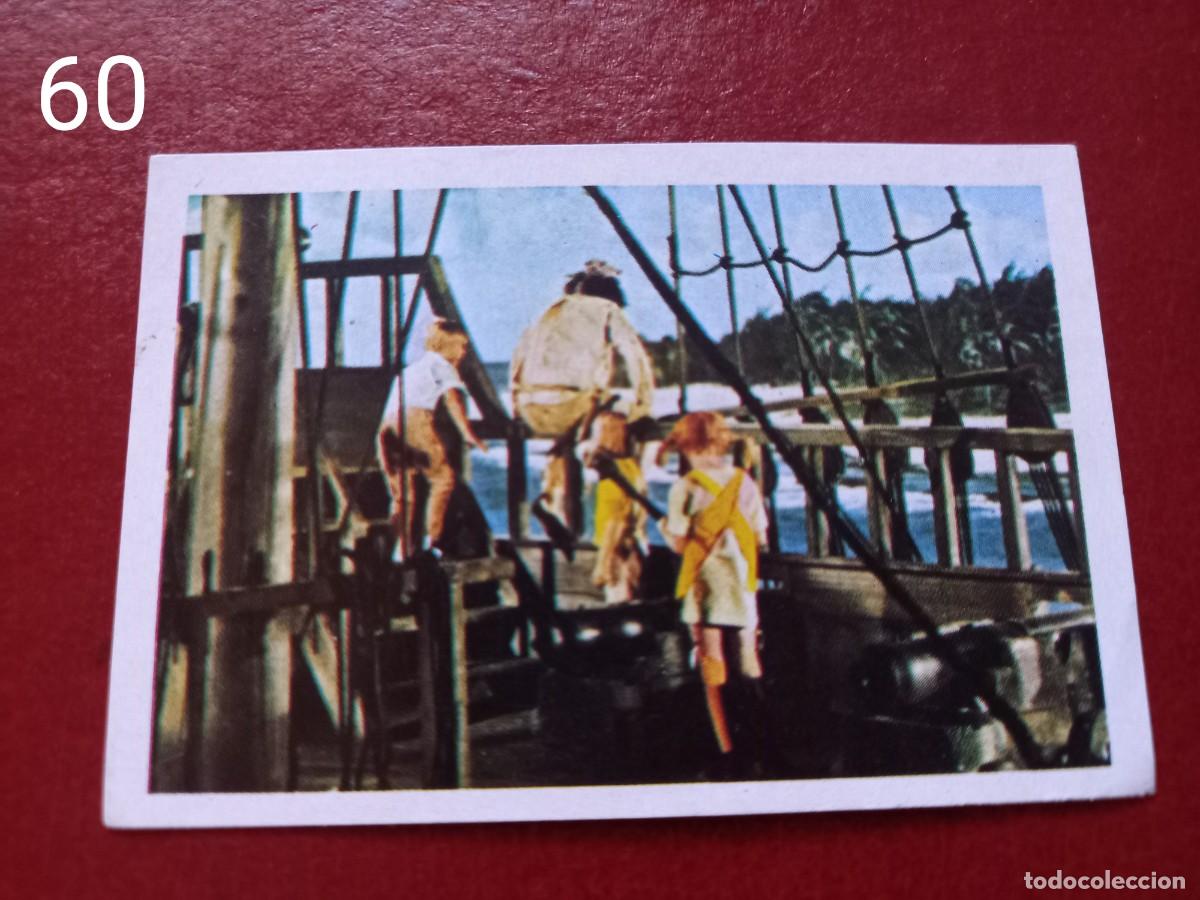 Coleccionismo Cromos antiguos: Cromo n.60 pipi calzaslargas 1974 fher (sin pegar)