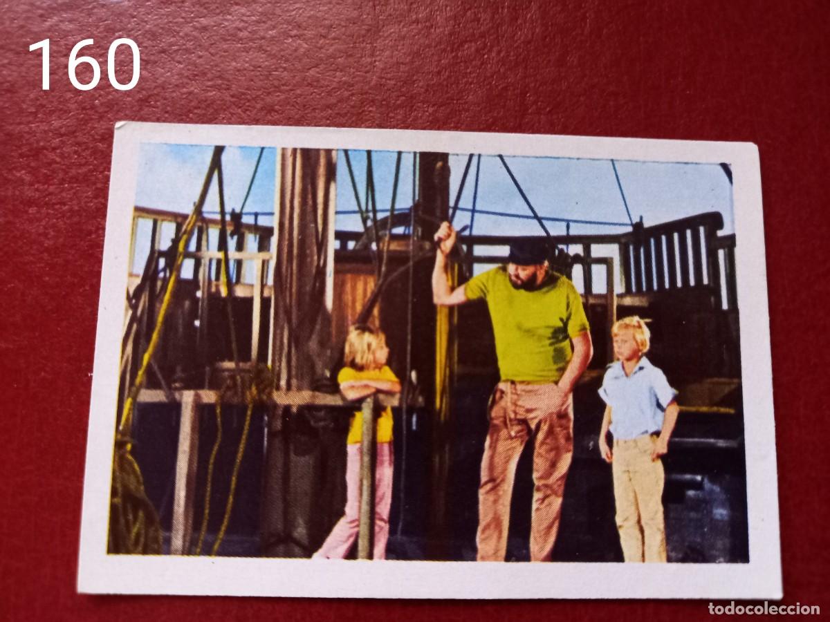 Coleccionismo Cromos antiguos: Cromo n.160 pipi calzaslargas 1974 fher (sin pegar)