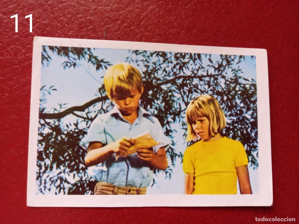 Coleccionismo Cromos antiguos: Cromo n.11 pipi calzaslargas 1974 fher (sin pegar)