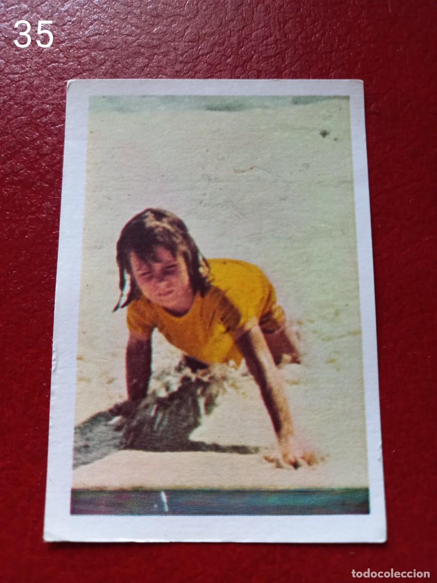 Coleccionismo Cromos antiguos: Cromo n.35 pipi calzaslargas 1974 fher (sin pegar)