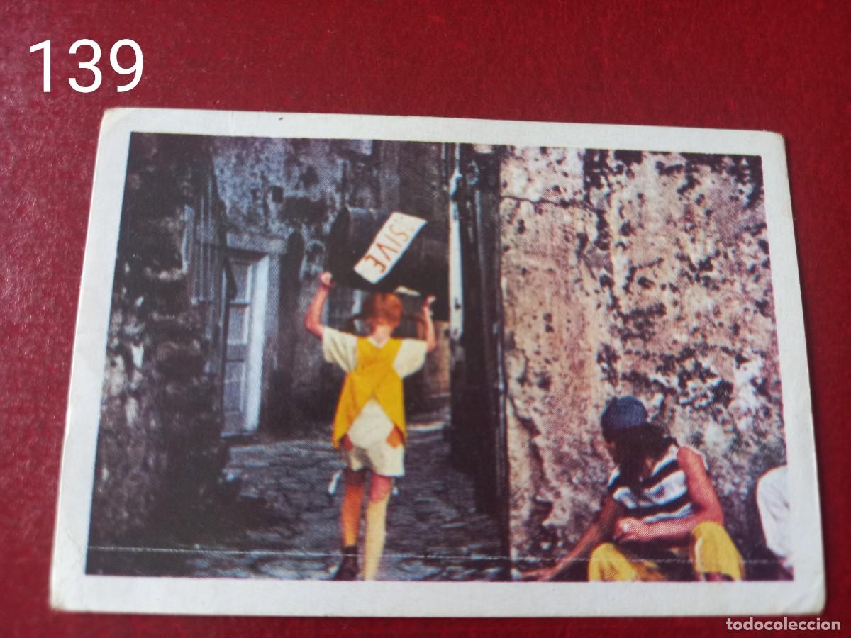Coleccionismo Cromos antiguos: Cromo n.139 pipi calzaslargas 1974 fher (sin pegar)