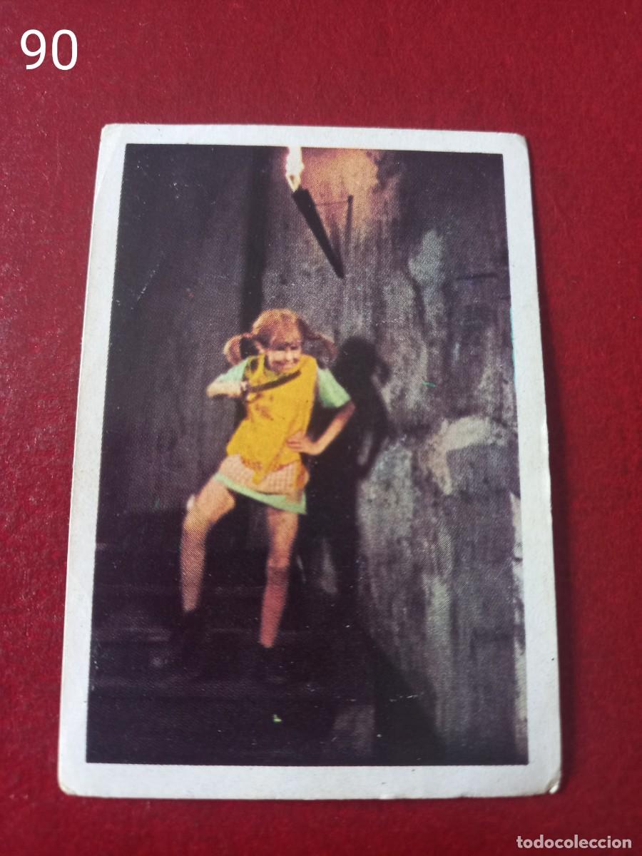 Coleccionismo Cromos antiguos: Cromo n.90 pipi calzaslargas 1974 fher (sin pegar)