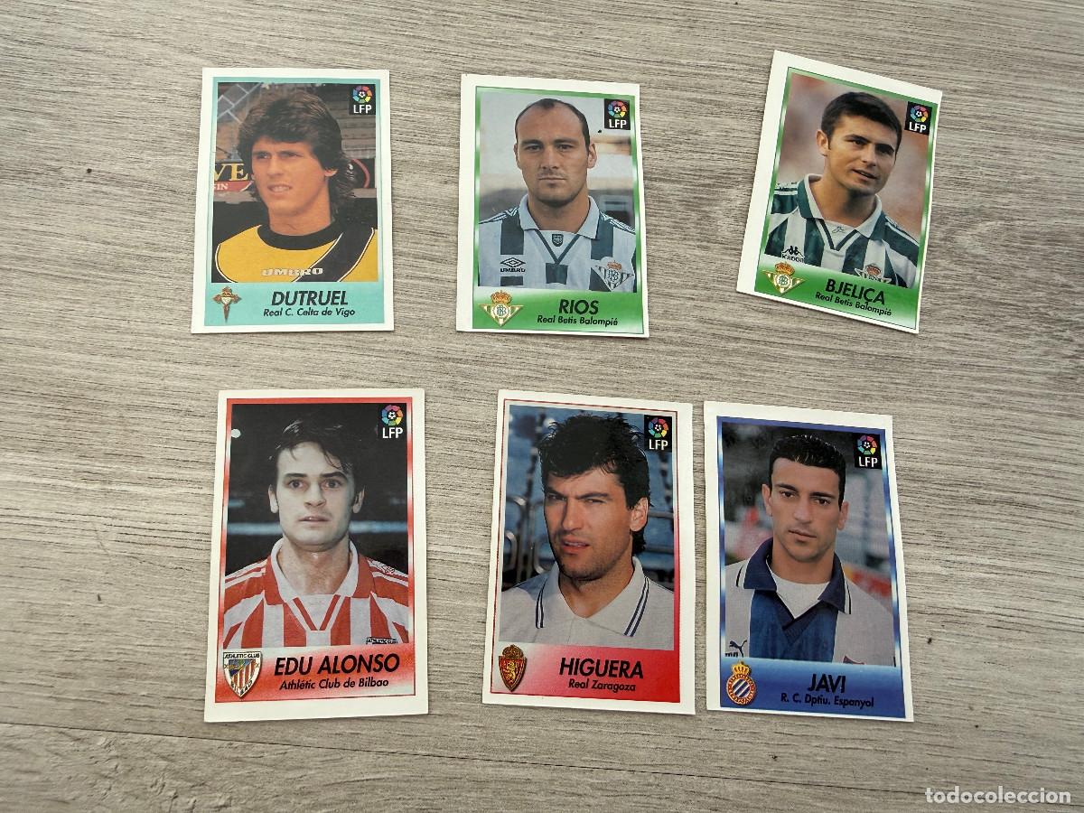 Coleccionismo Cromos antiguos: 6 cromos Sigue La Liga - Bollycao