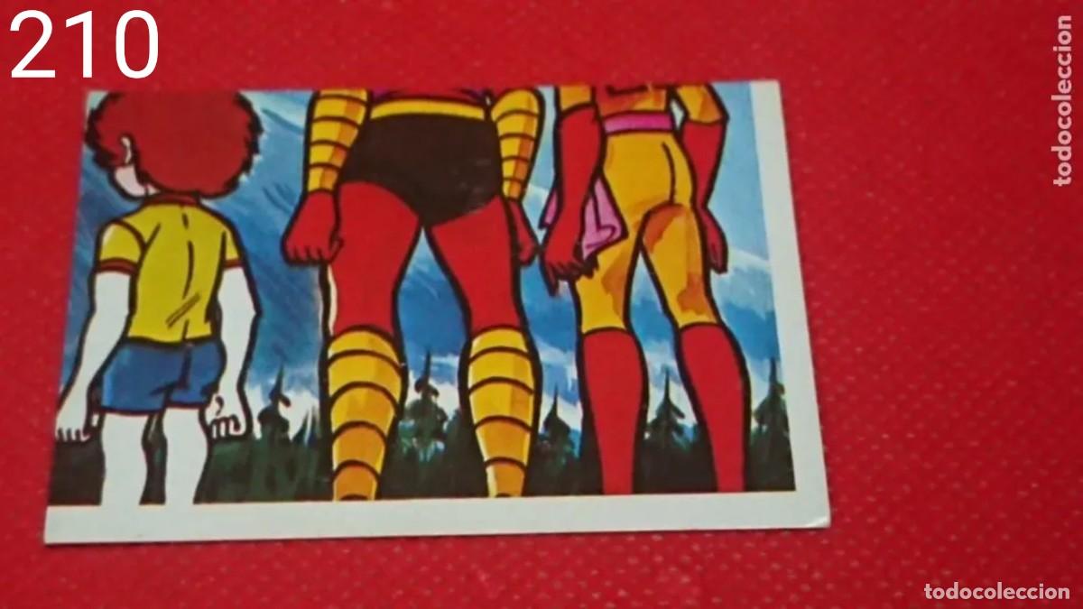 Coleccionismo Cromos antiguos: Cromo n.210 mazinger z 2 sin pegar