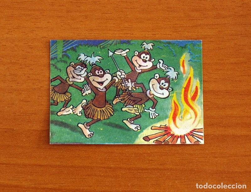 Collectable Antique Stickers: Vamos a la Cama-N&ordm; 111 -Las Fant&aacute;sticas Aventuras de la Familia Telerin -Editorial Bruguera A&ntilde;o 1965