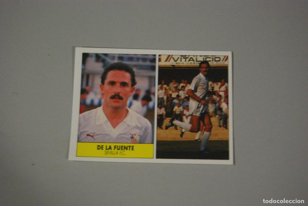 Coleccionismo Cromos antiguos: SEVILLA C.F. DE LA FUENTE CROMO LIGA 1987-88 EDICIONES FESTIVAL