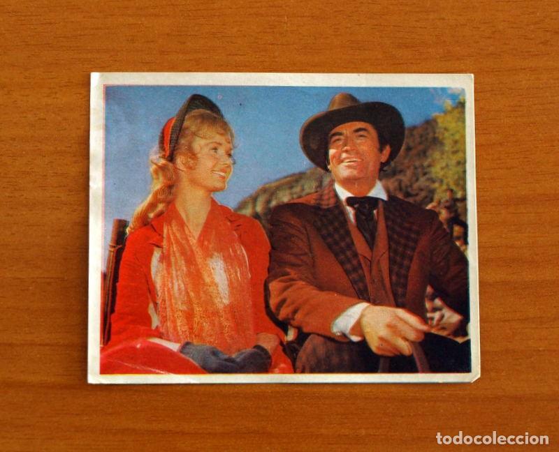 Coleccionismo Cromos antiguos: La Conquista del Oeste -Cromo N&ordm; 75 - Editorial Bruguera A&ntilde;o 1963 - Nunca Pegado