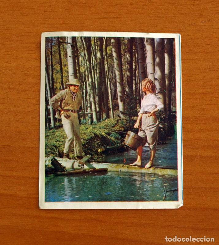 Coleccionismo Cromos antiguos: La Conquista del Oeste -Cromo N&ordm; 80 - Editorial Bruguera A&ntilde;o 1963 - Nunca Pegado