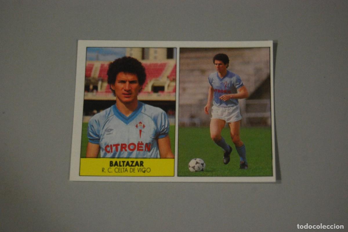 Coleccionismo Cromos antiguos: R.C. CELTA DE VIGO, BALTAZAR, CROMO LIGA 1987-88 EDICIONES FESTIVAL