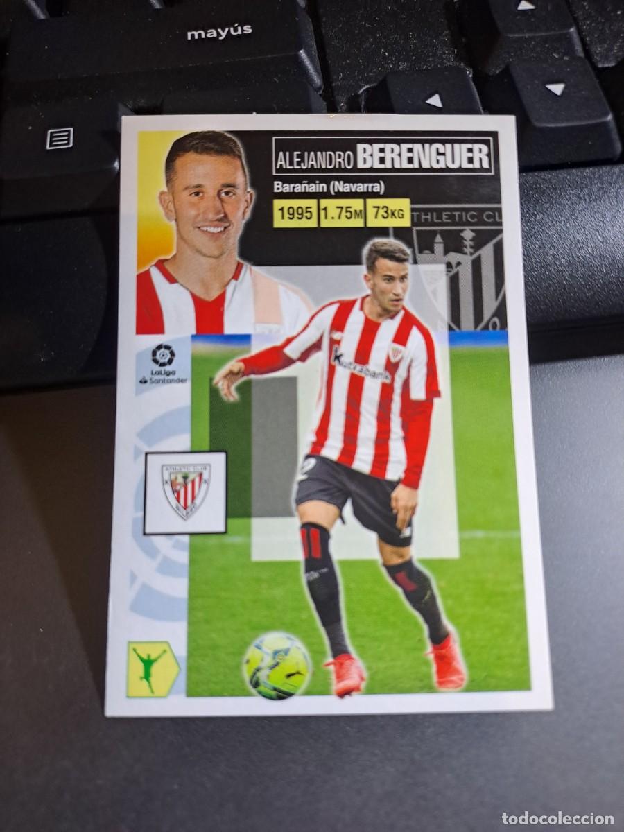 Coleccionismo Cromos antiguos: CROMO BERENGUER FICHAJE 64 ULTIMOS FICHAJES 64 ATHLETIC CLUB BILBAO LIGA 2020 2021 20 21 ESTE PANINI