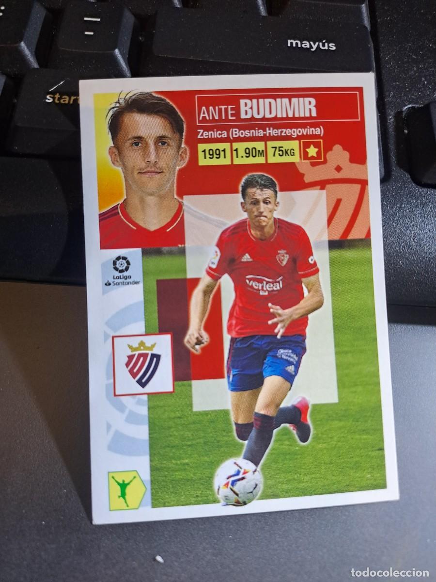 Coleccionismo Cromos antiguos: CROMO BUDIMIR FICHAJE 54 ULTIMOS FICHAJES 54 OSASUNA LIGA 2020 2021 20 21 ESTE PANINI NUNCA PEGADO