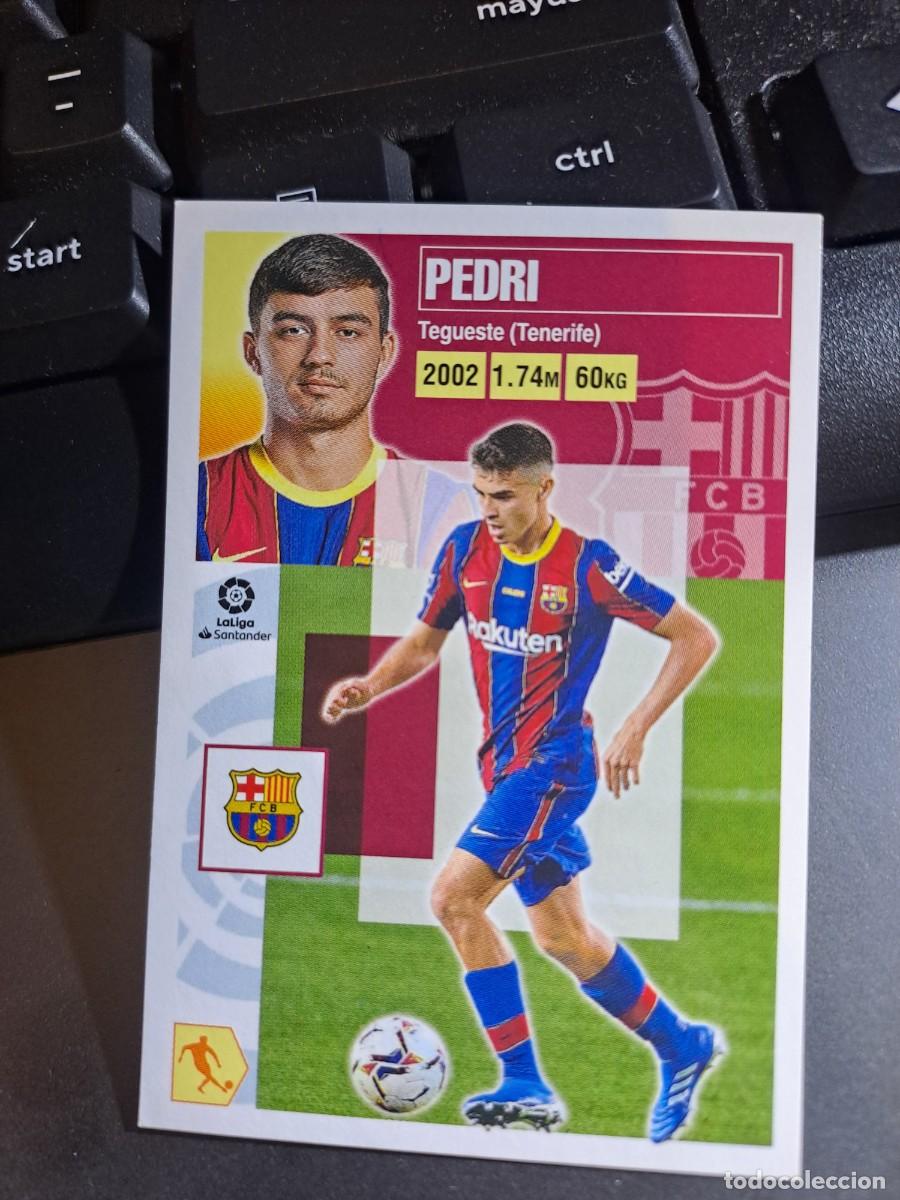 Coleccionismo Cromos antiguos: CROMO PEDRI FICHAJE 55 ULTIMOS FICHAJES 55 BARCELONA LIGA 2020 2021 20 21 ESTE PANINI NUNCA PEGADO