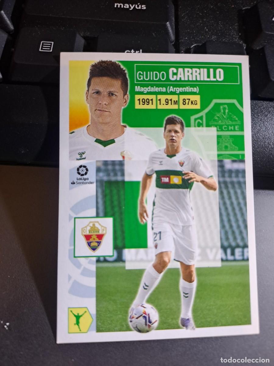 Coleccionismo Cromos antiguos: CROMO CARRILLO FICHAJE 65 ULTIMOS FICHAJES 65 ELCHE LIGA 2020 2021 20 21 ESTE PANINI NUNCA PEGADO