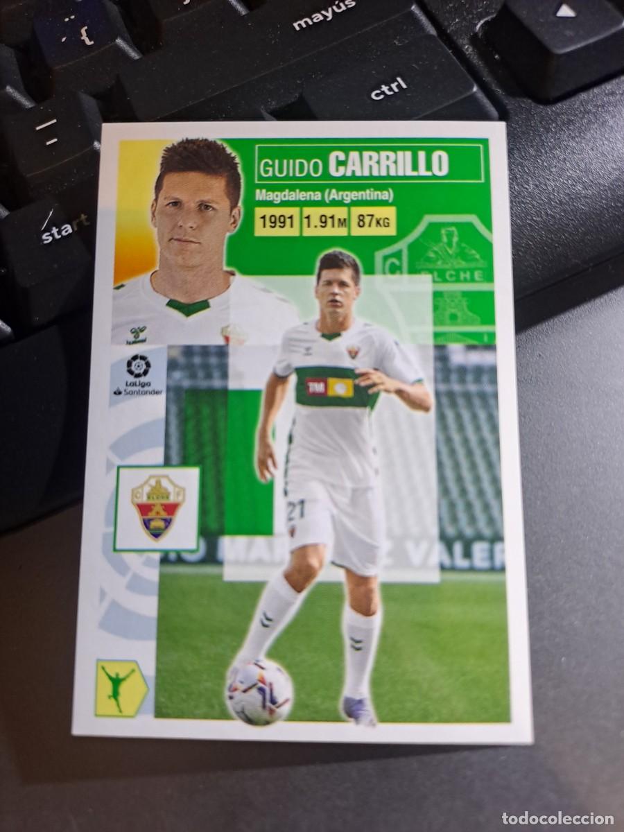 Coleccionismo Cromos antiguos: CROMO CARRILLO FICHAJE 65 ULTIMOS FICHAJES 65 ELCHE LIGA 2020 2021 20 21 ESTE PANINI NUNCA PEGADO
