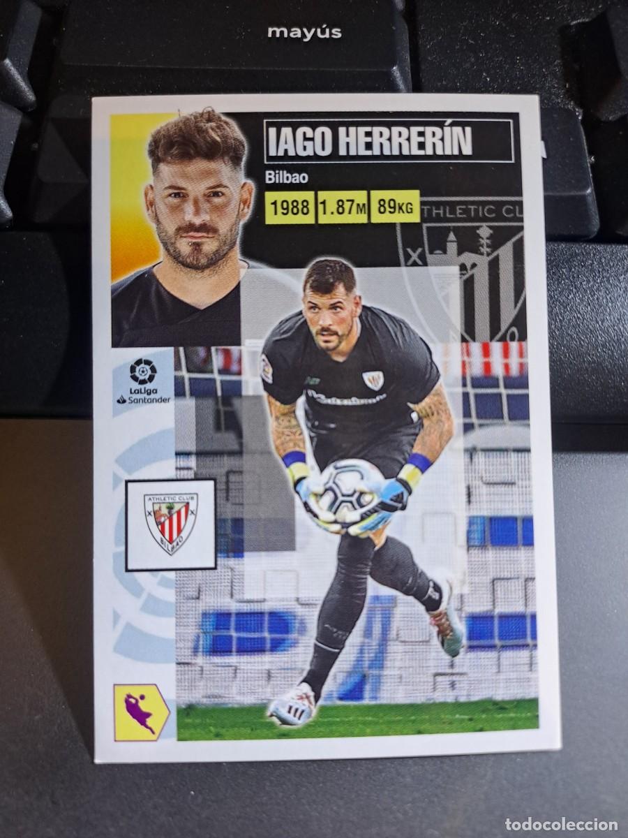 Coleccionismo Cromos antiguos: CROMO IAGO HERRERIN 3 BIS COLOCA ATHLETIC CLUB BILBAO LIGA 2020 2021 20 21 ESTE PANINI NUNCA PEGADO