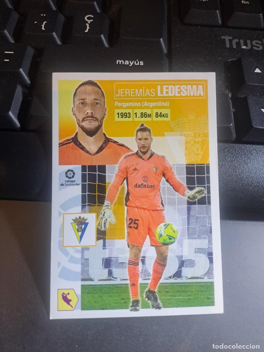 Coleccionismo Cromos antiguos: CROMO LEDESMA 2 BIS COLOCA CADIZ LIGA 2020 2021 20 21 ESTE PANINI NUNCA PEGADO