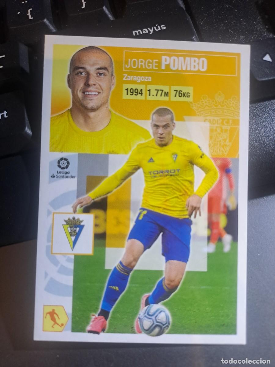Coleccionismo Cromos antiguos: CROMO POMBO 9 BIS COLOCA CADIZ LIGA 2020 2021 20 21 ESTE PANINI NUNCA PEGADO