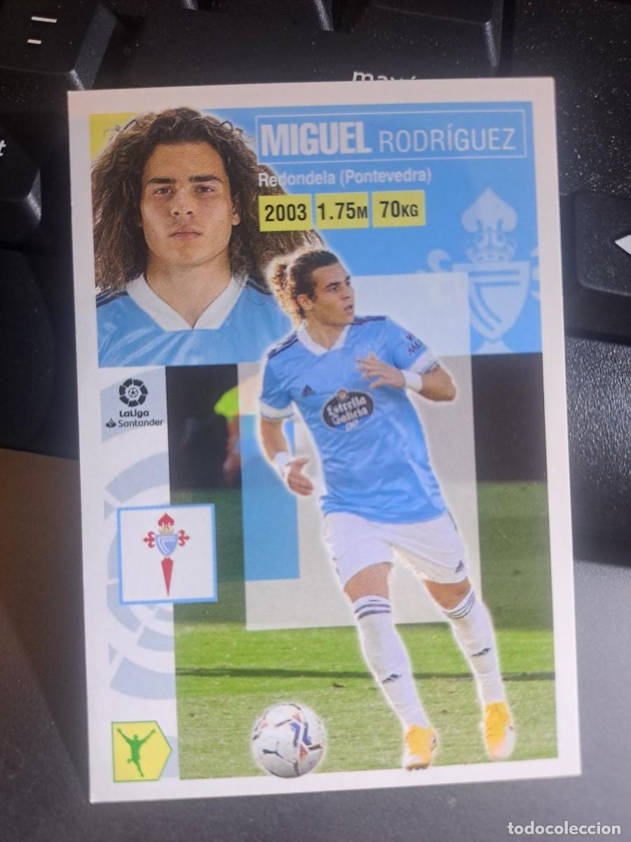 Coleccionismo Cromos antiguos: CROMO MIGUEL 18 BIS/2 COLOCA CELTA DE VIGO LIGA 2020 2021 20 21 ESTE PANINI NUNCA PEGADO