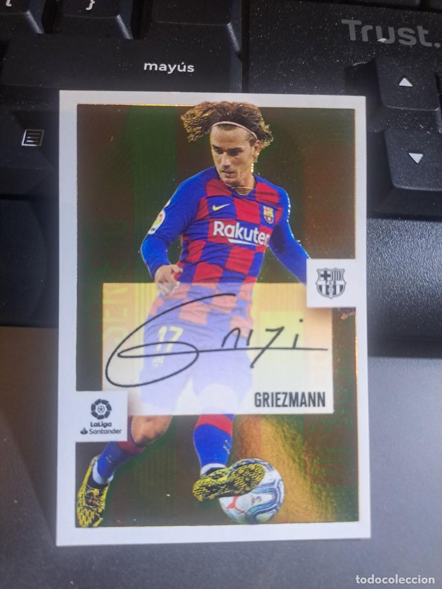 Coleccionismo Cromos antiguos: CROMO GRIEZMANN 6 BARCELONA SERIE 10 LIGA 2020 2021 20 21 ESTE PANINI NUNCA PEGADO