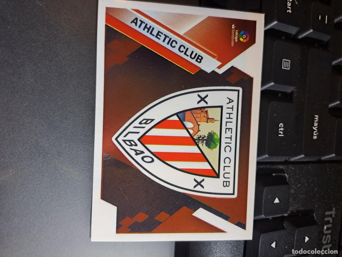 Coleccionismo Cromos antiguos: CROMO ESCUDO ATHLETIC CLUB DE BILBAO 3 LIGA 2019 2020 19 20 ESTE PANINI NUNCA PEGADO