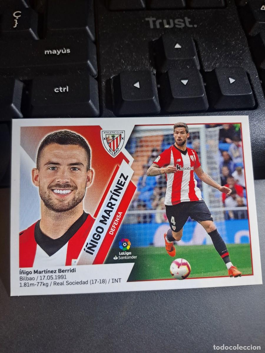 Coleccionismo Cromos antiguos: CROMO I&Ntilde;IGO MARTINEZ 6 ATHLETIC CLUB DE BILBAO LIGA 2019 2020 19 20 ESTE PANINI NUNCA PEGADO
