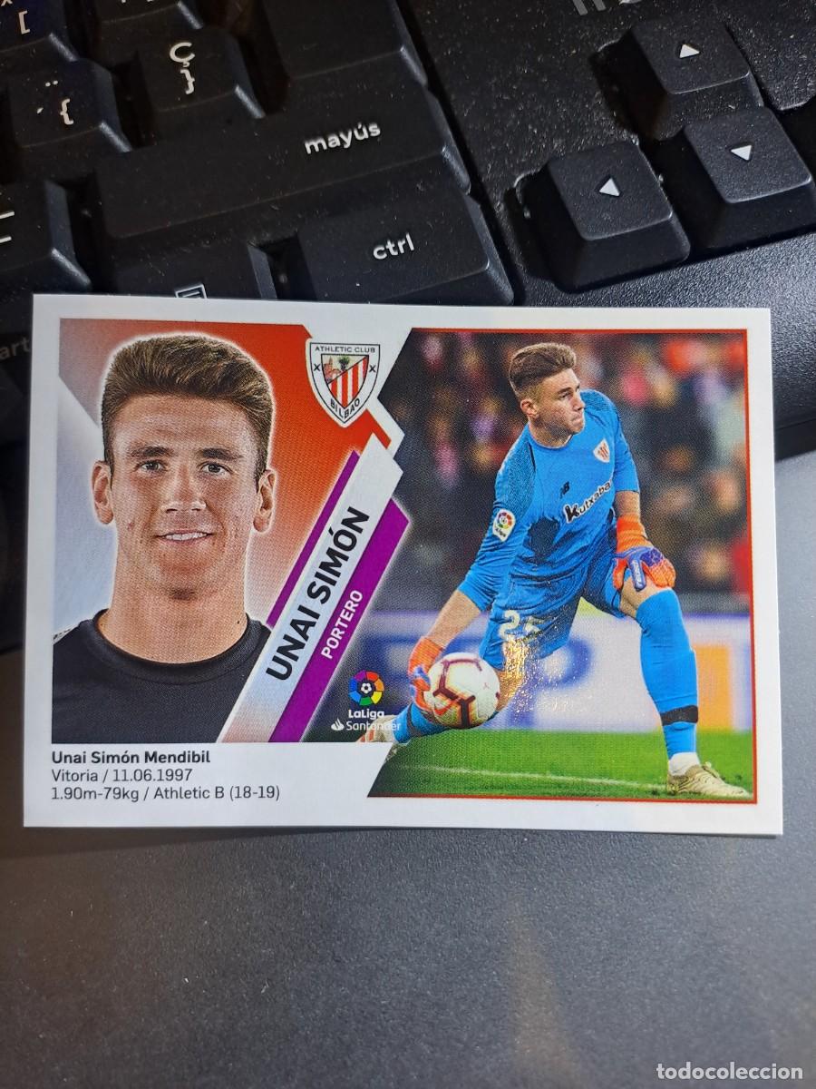 Coleccionismo Cromos antiguos: CROMO UNAI SIMON 2 ATHLETIC CLUB DE BILBAO LIGA 2019 2020 19 20 ESTE PANINI NUNCA PEGADO