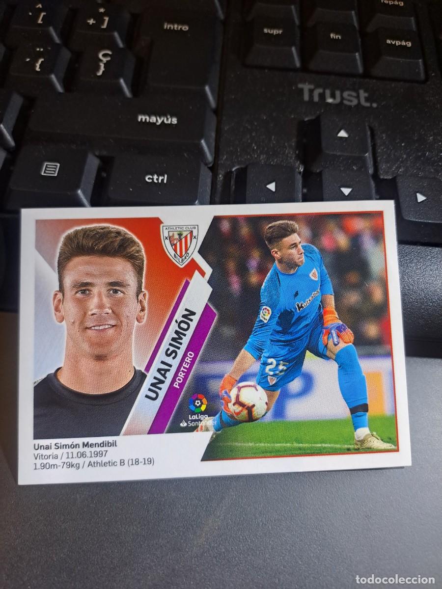 Coleccionismo Cromos antiguos: CROMO UNAI SIMON 2 ATHLETIC CLUB DE BILBAO LIGA 2019 2020 19 20 ESTE PANINI NUNCA PEGADO