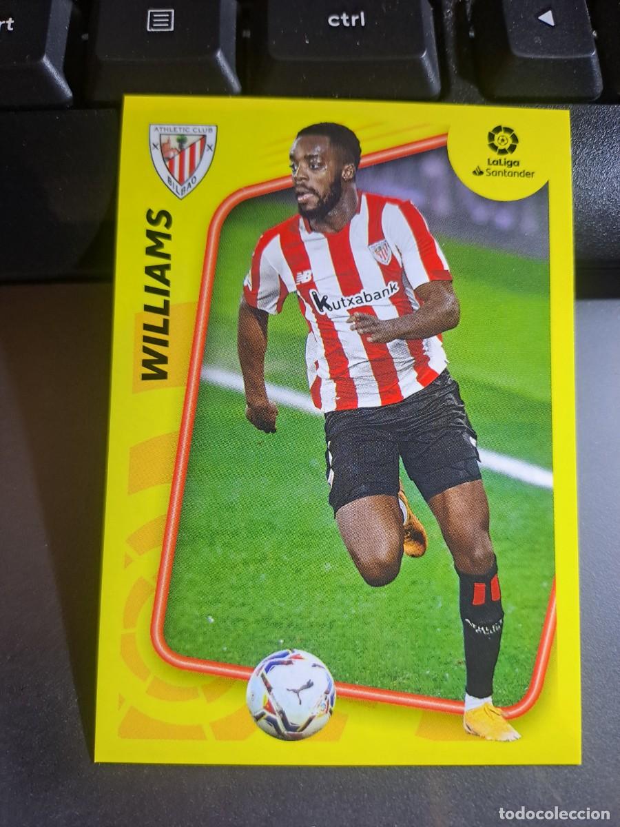 Coleccionismo Cromos antiguos: CROMO WILLIAMS 3 ATHLETIC CLUB DE BILBAO LIGA 2021 2022 21 22 ESTE PANINI NUNCA PEGADO