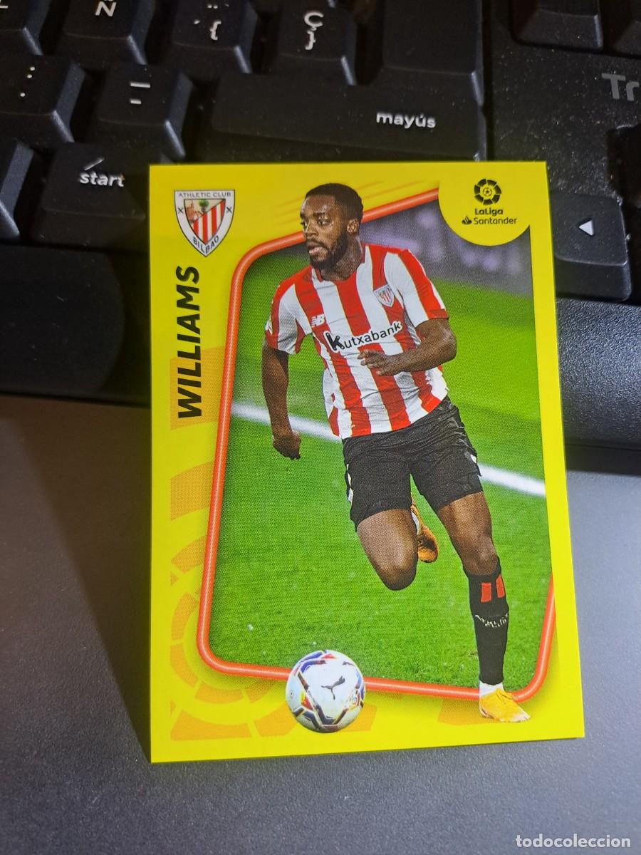 Coleccionismo Cromos antiguos: CROMO WILLIAMS 3 ATHLETIC CLUB DE BILBAO LIGA 2021 2022 21 22 ESTE PANINI NUNCA PEGADO