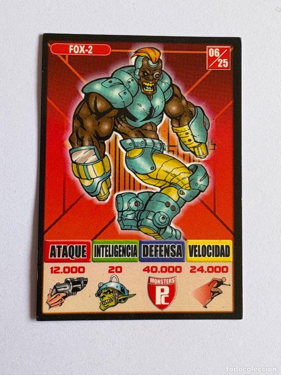 Coleccionismo Cromos antiguos: 18. CROMO BOLLYCAO BOLLY KAOS 1995 FOX-2 N 06/25