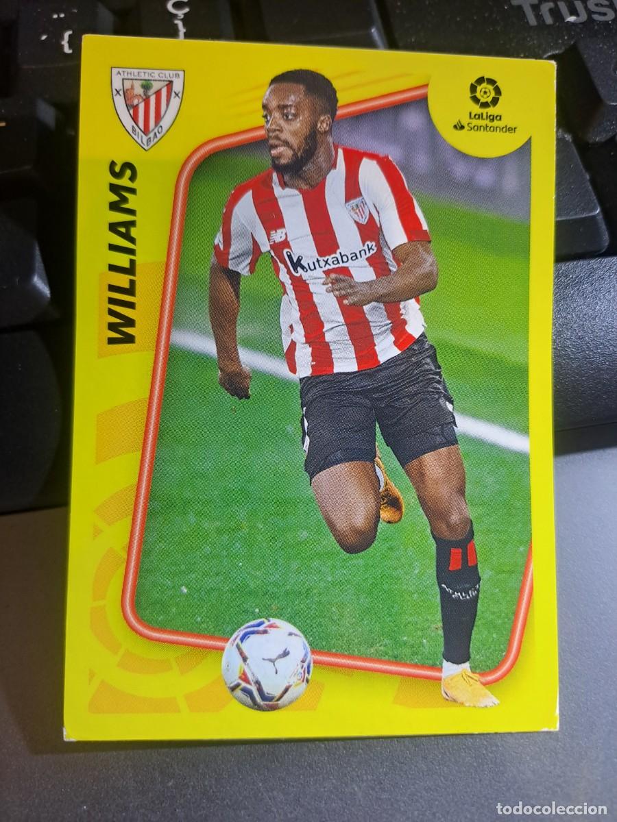 Coleccionismo Cromos antiguos: CROMO WILLIAMS 3 ATHLETIC CLUB DE BILBAO LIGA 2021 2022 21 22 ESTE PANINI NUNCA PEGADO