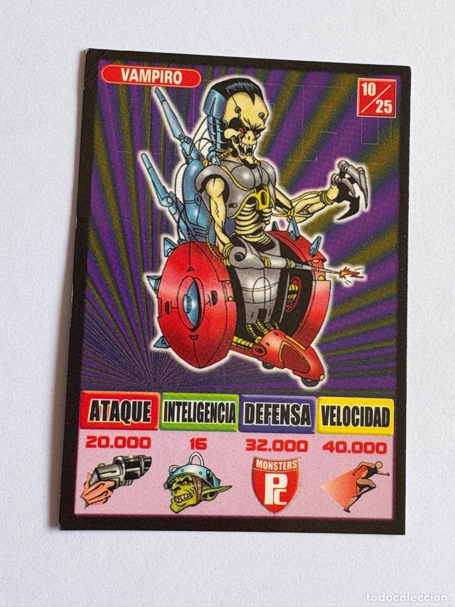 Coleccionismo Cromos antiguos: 18. CROMO BOLLYCAO BOLLY KAOS 1995 VAMPIRO N 10/25